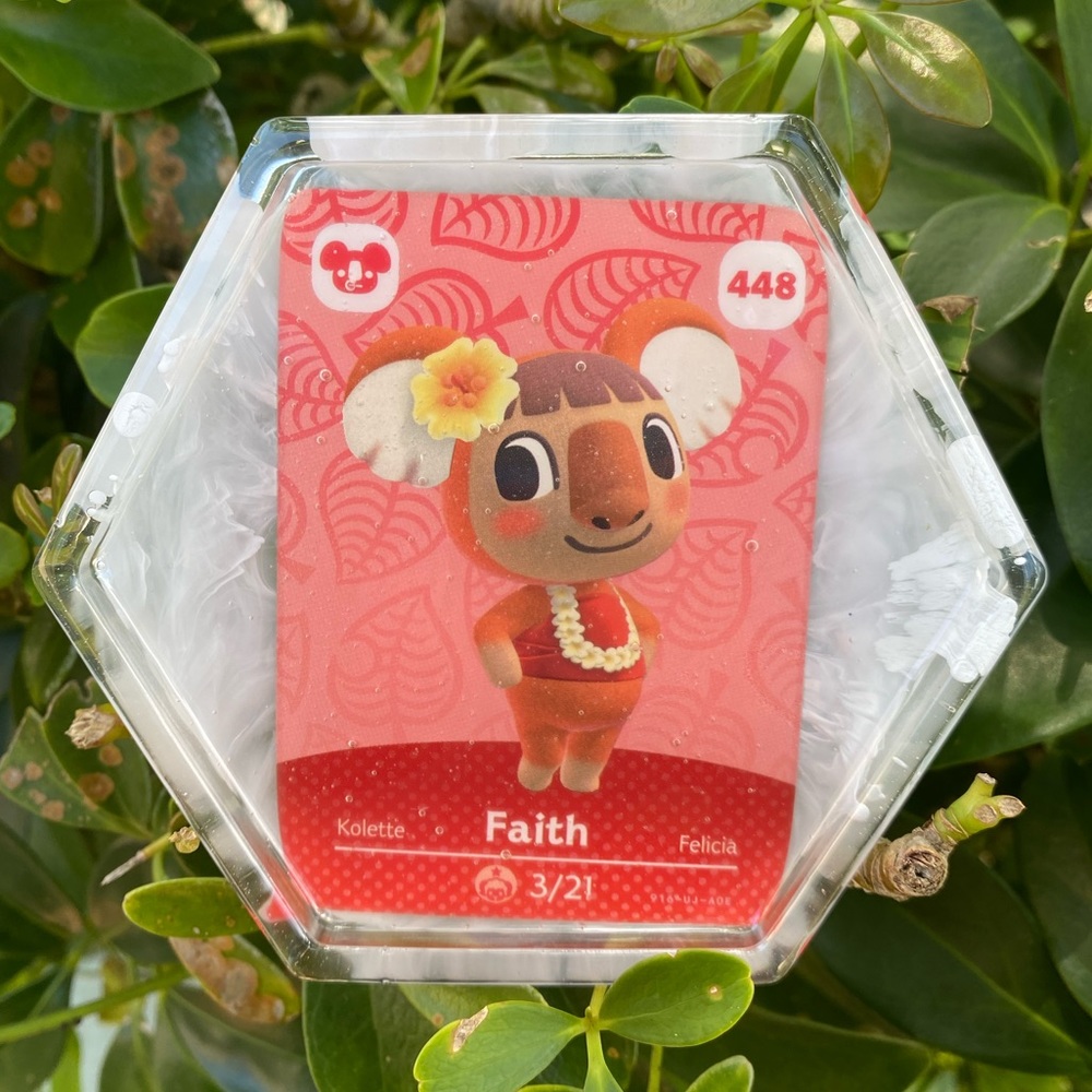 ACNH Amiibo Coaster - Faith